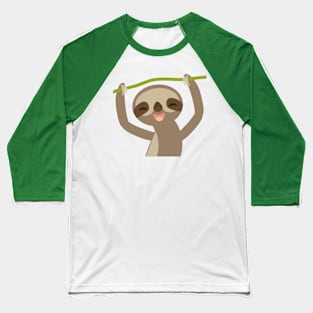 cute sloth Baseball T-Shirt